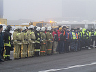 В аэропорту Волгограда прошли пожарно-тактические учения